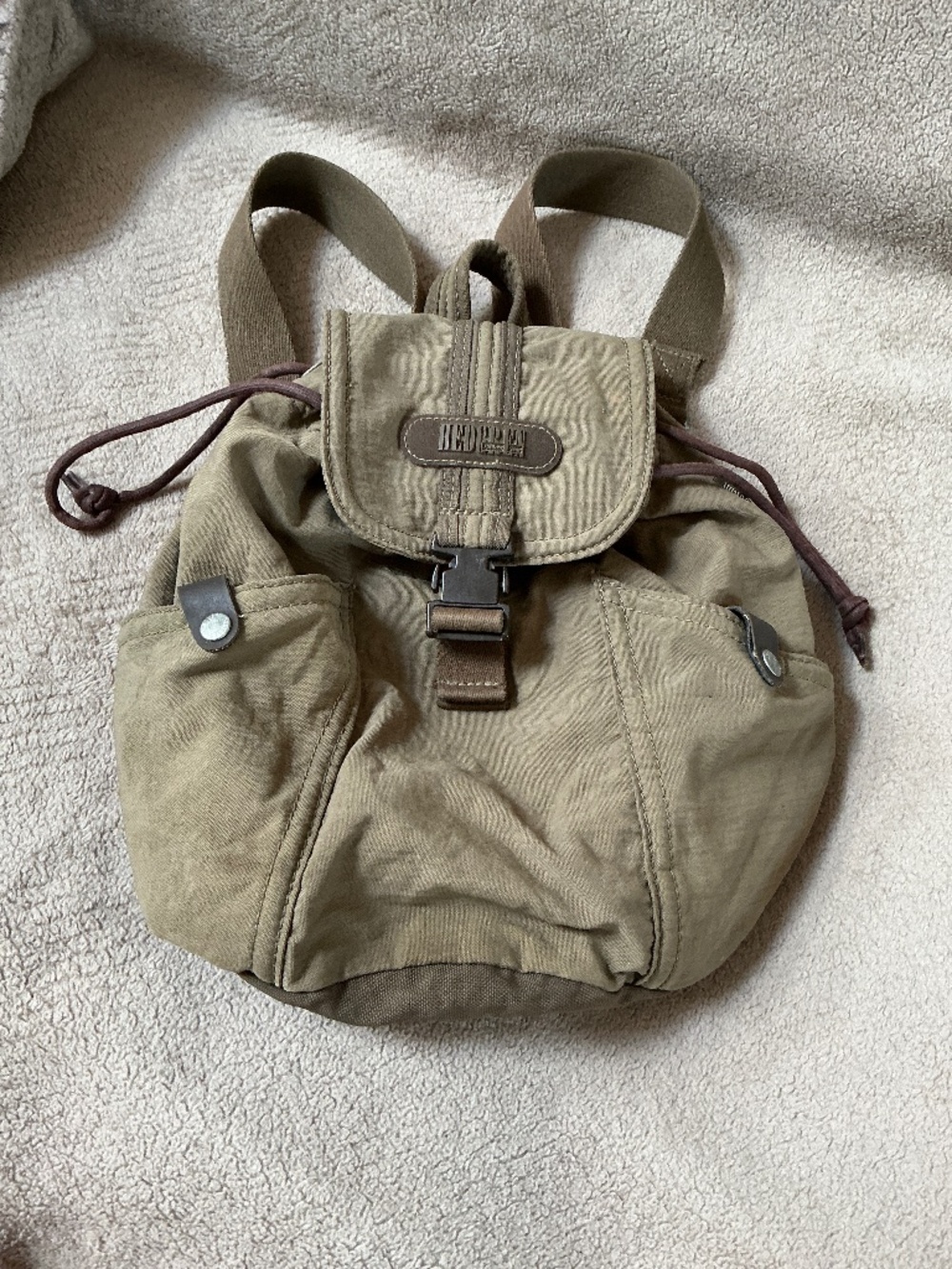 Nylon backpack
